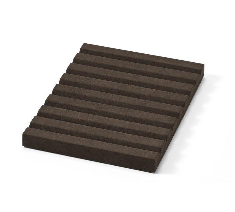 OIRLV Factory Coffee color Microfiber luxury jewellery display:TT401