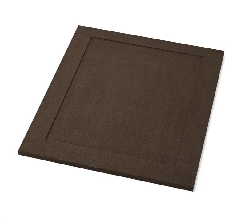 OIRLV Factory Coffee color Microfiber luxury jewellery display:TT401