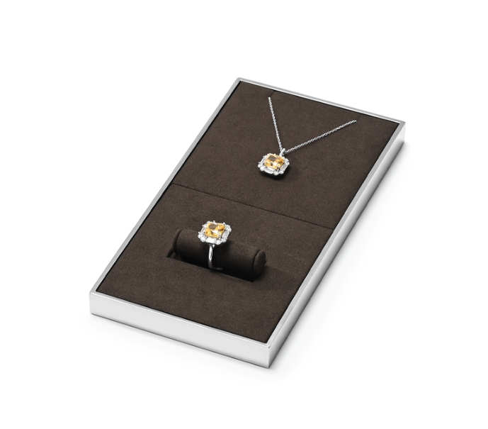 OIRLV New arrival Coffee color metal Jewelry Display : TT407
