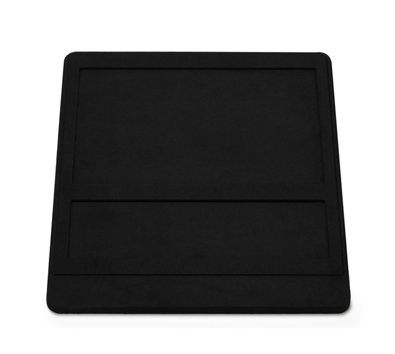 OIRLV wholesale Black Microfiber jewellery ring display:TT417