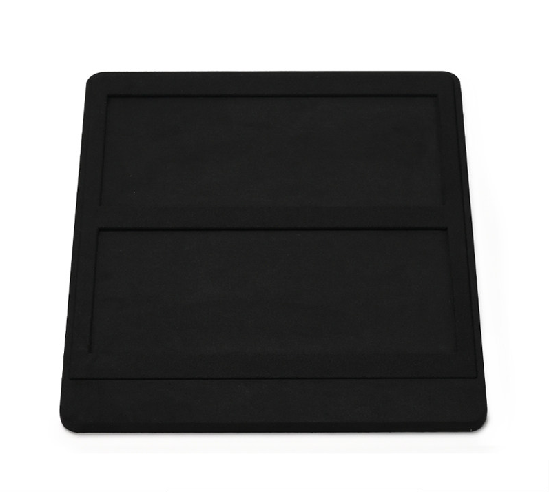 OIRLV wholesale Black Microfiber jewellery ring display:TT417
