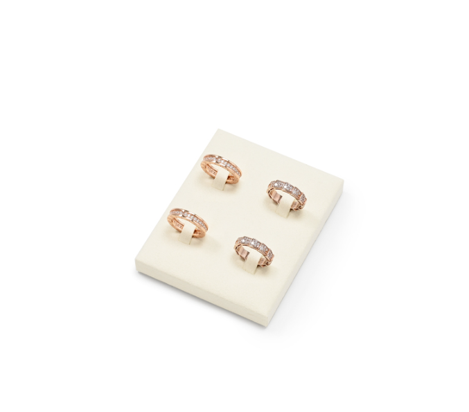 OIRLV factory Blue Microfiber Jewelry display set series: TT418