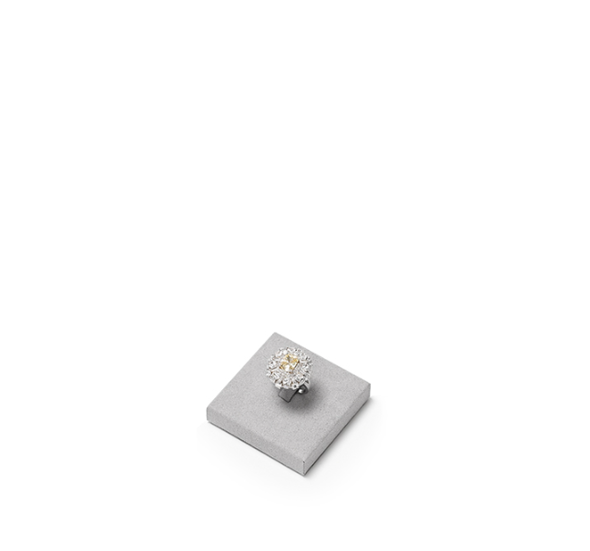 OIRLV  fashion grey Microfiber custom jewelry display:TT419