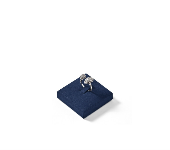 OIRLV factory Blue Microfiber Jewelry display set series: TT420