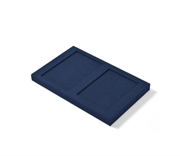 OIRLV factory Blue Microfiber Jewelry display set series: TT420