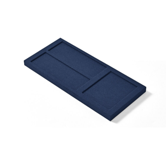 OIRLV factory Blue Microfiber Jewelry display set series: TT420