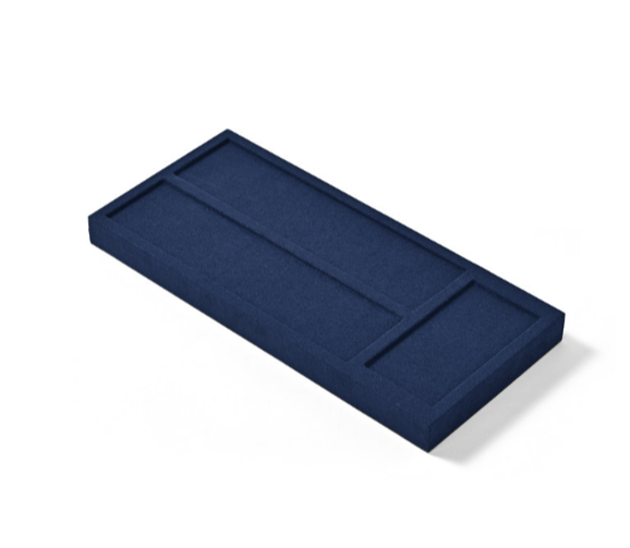 OIRLV factory Blue Microfiber Jewelry display set series: TT420