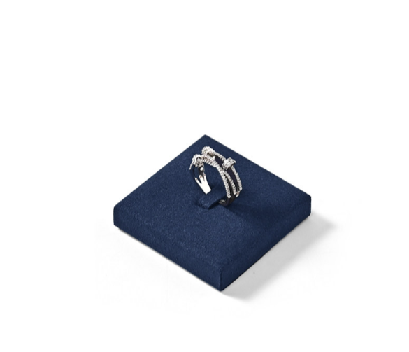 OIRLV factory Blue Microfiber Jewelry display set series: TT420