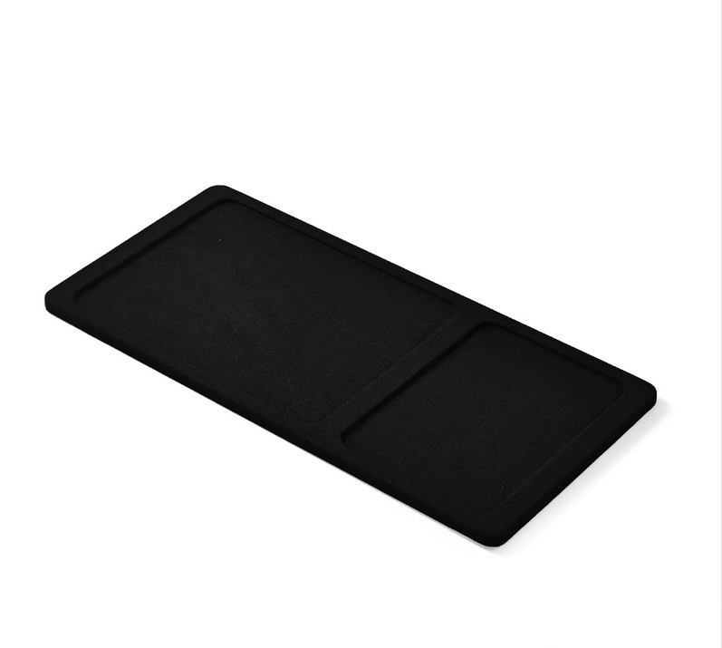 OIRLV New arrival black Microfiber luxury jewellery display ：TT422