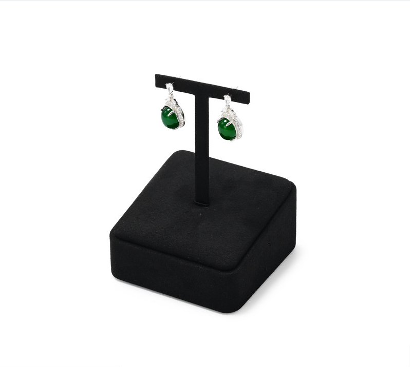 OIRLV New arrival black Microfiber luxury jewellery display ：TT422