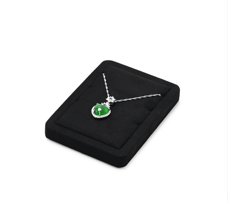 OIRLV New arrival black Microfiber luxury jewellery display ：TT422