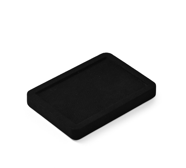 OIRLV New arrival black Microfiber luxury jewellery display ：TT422