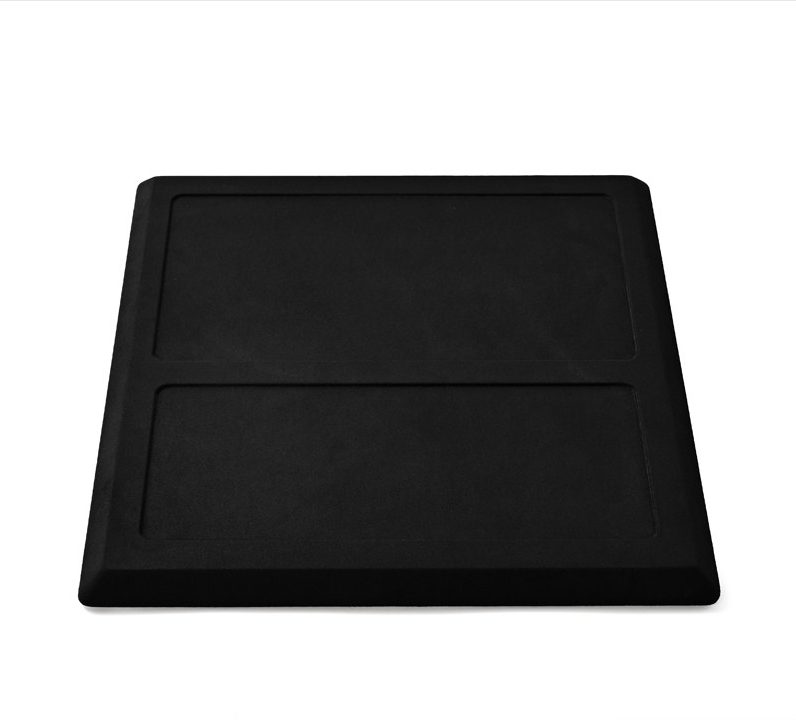 OIRLV New arrival black Microfiber luxury jewellery display ：TT422