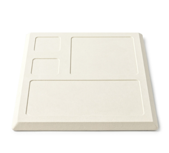 OIRLV wholesale Beige Microfiber jewelry presentation : TT423