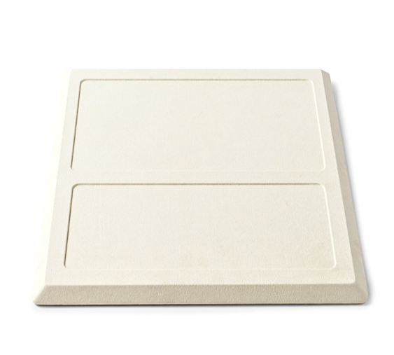 OIRLV wholesale Beige Microfiber jewelry presentation : TT423