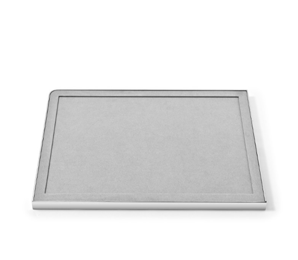 OIRLV high end Grey Microfiber earring display:TT433