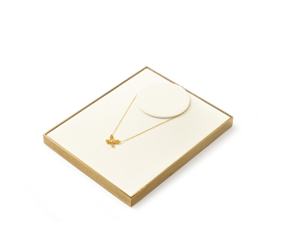 High quality off white metal Jewelry display set ：TT438