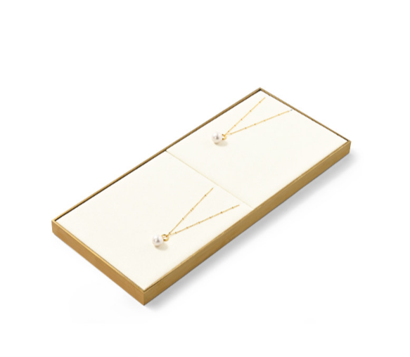 High quality off white metal Jewelry display set ：TT438