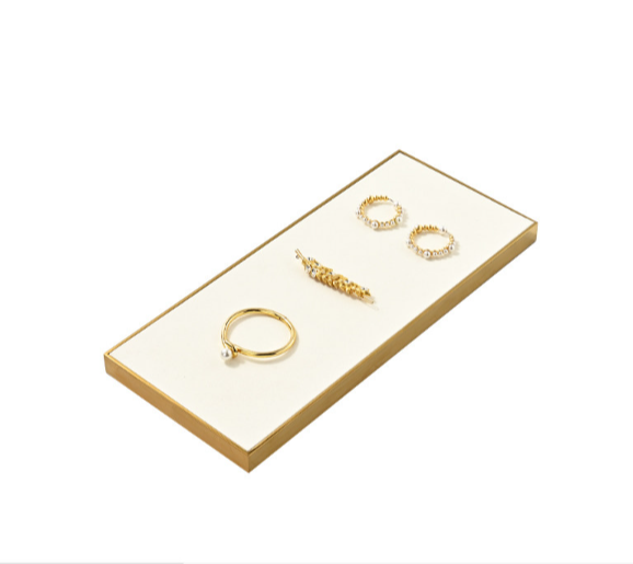 High quality off white metal Jewelry display set ：TT438