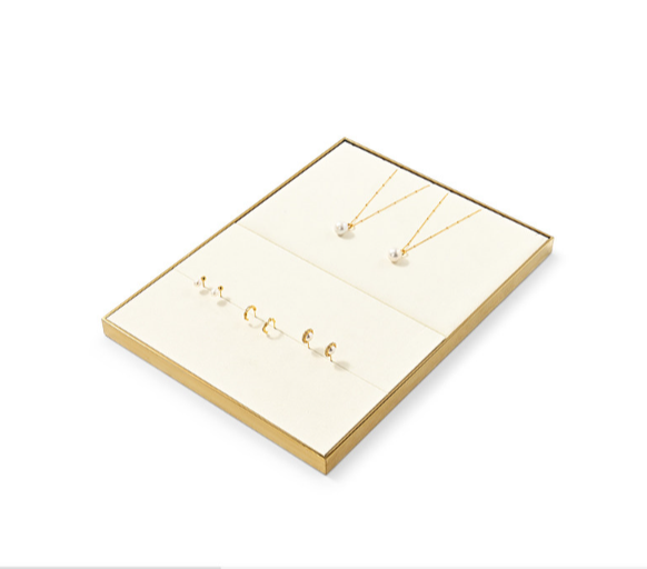 High quality off white metal Jewelry display set ：TT438