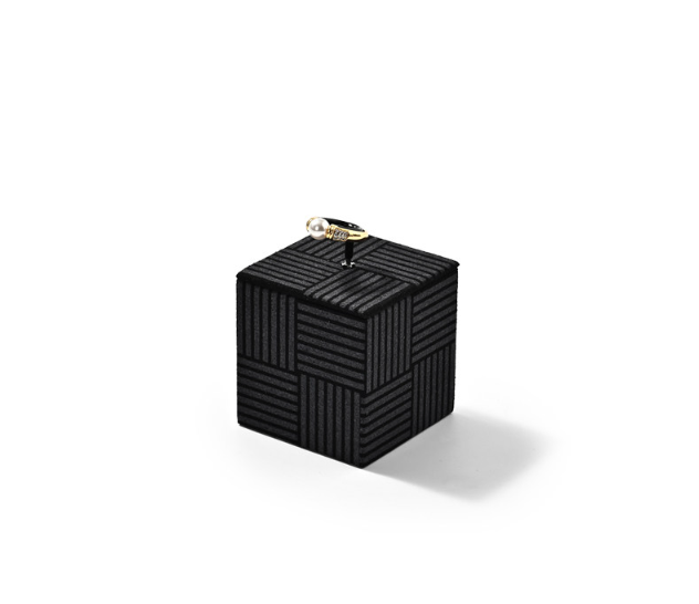 OIRLV New arrival Black Microfiber Jewelry display set series: TT446