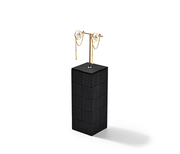 OIRLV New arrival Black Microfiber Jewelry display set series: TT446