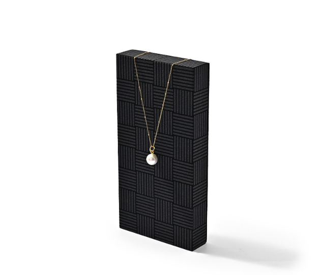 OIRLV New arrival Black Microfiber Jewelry display set series: TT446
