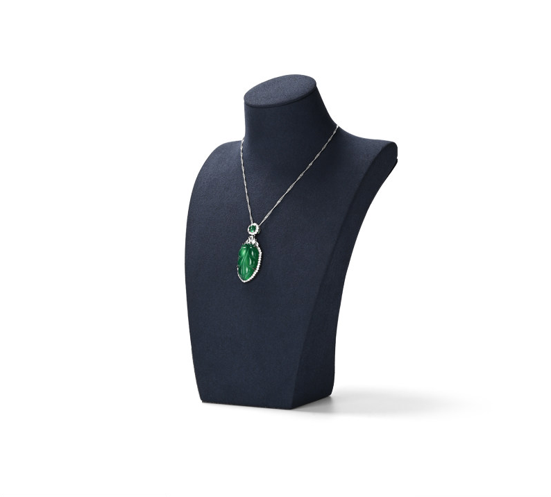 OIRLV fashion Blue Microfiber leather Pendant display: TT459
