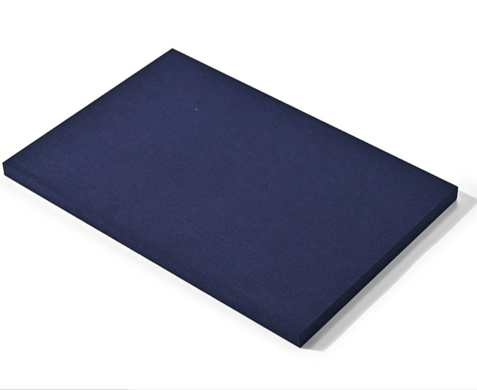OIRLV Luxury Blue metal Microfiber Jewelry display set : TT465