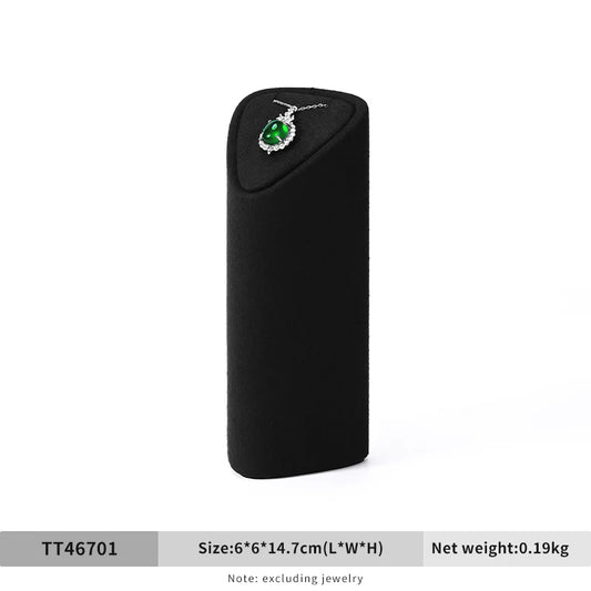 Microfiber necklace ring watch earring display props jewelry display set TT467