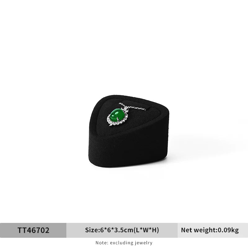 Microfiber necklace ring watch earring display props jewelry display set TT467