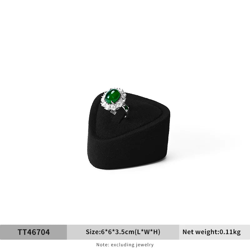 Microfiber necklace ring watch earring display props jewelry display set TT467