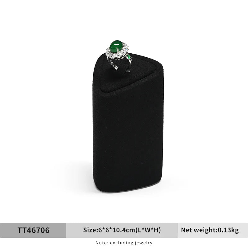 Microfiber necklace ring watch earring display props jewelry display set TT467