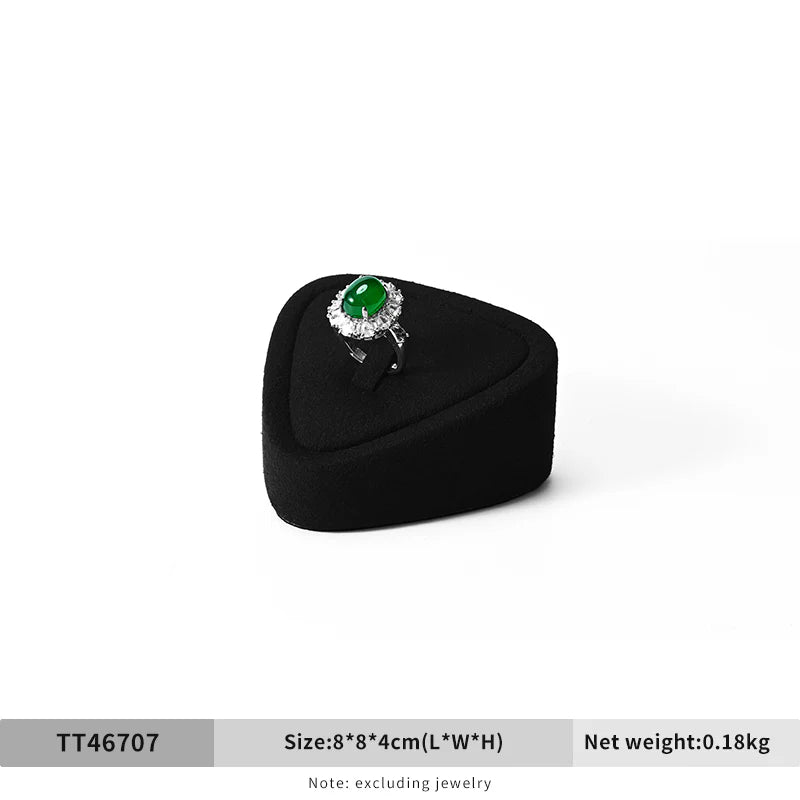 Microfiber necklace ring watch earring display props jewelry display set TT467