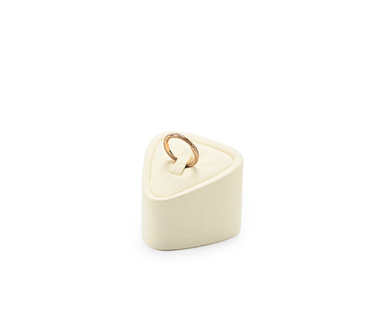 OIRLV Fashion BEIGE Microfiber Jewelry display set :TT468