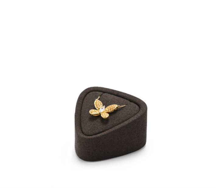 OIRLV Wholesale Coffee Microfiber Jewelry display set :TT469