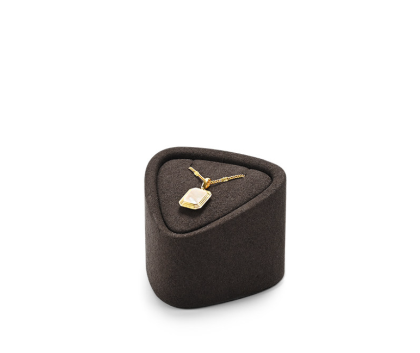 OIRLV Wholesale Coffee Microfiber Jewelry display set :TT469