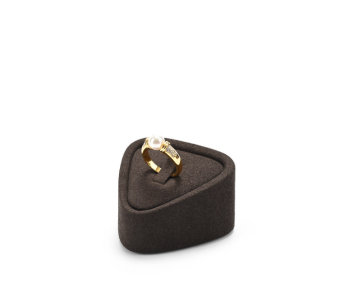 OIRLV Wholesale Coffee Microfiber Jewelry display set :TT469