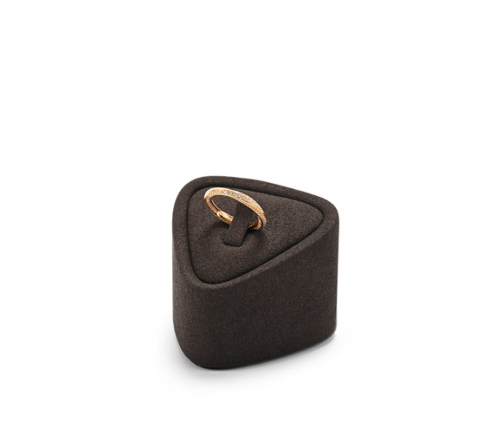 OIRLV Wholesale Coffee Microfiber Jewelry display set :TT469