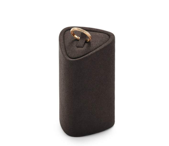 OIRLV Wholesale Coffee Microfiber Jewelry display set :TT469