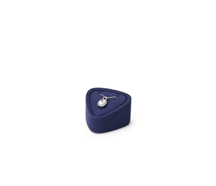 Hot sale Blue Microfiber Jewelry display set:TT470