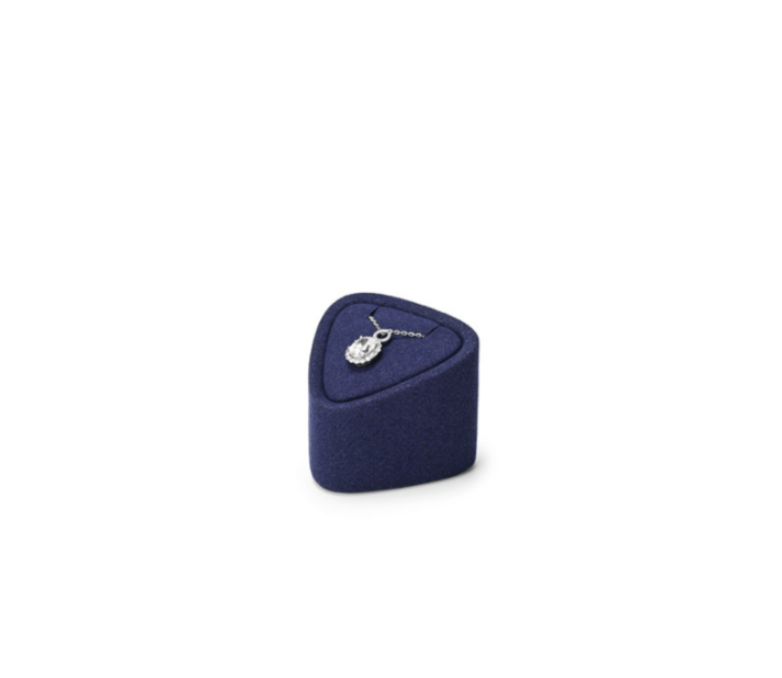Hot sale Blue Microfiber Jewelry display set:TT470