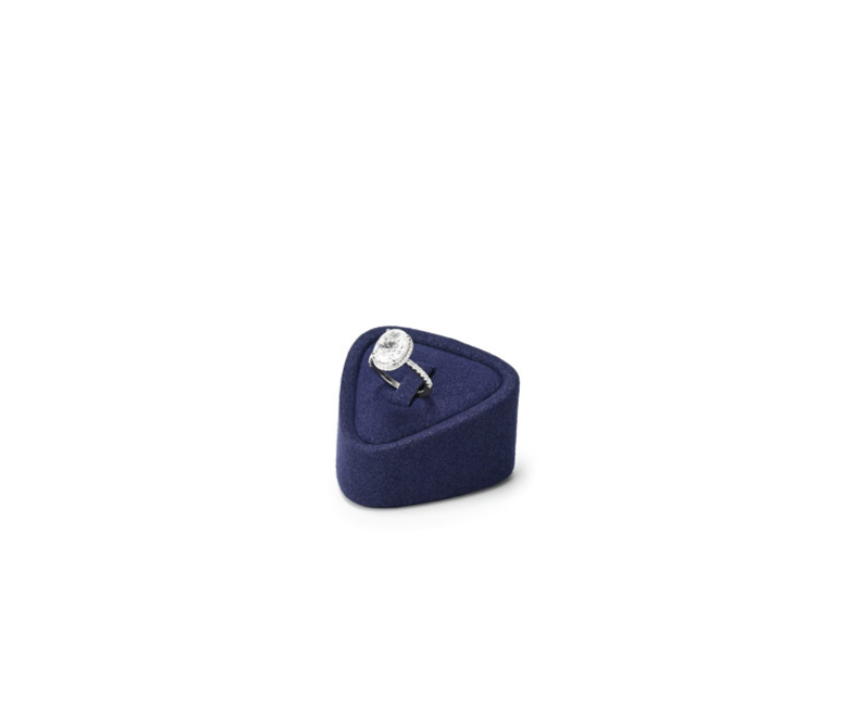 Hot sale Blue Microfiber Jewelry display set:TT470