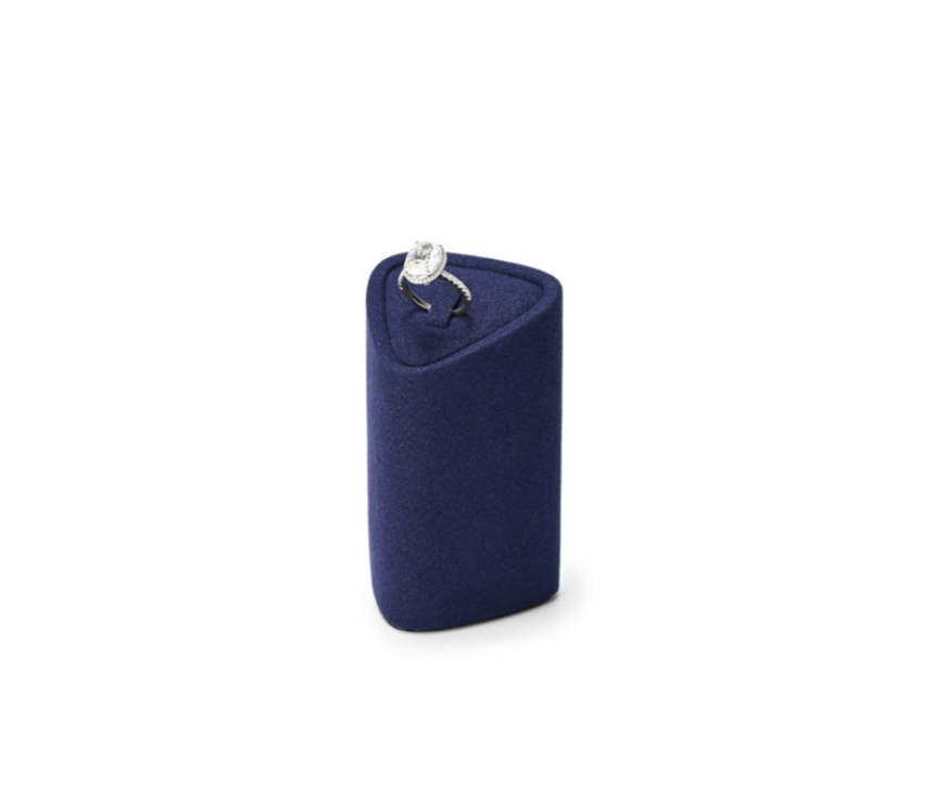 Hot sale Blue Microfiber Jewelry display set:TT470