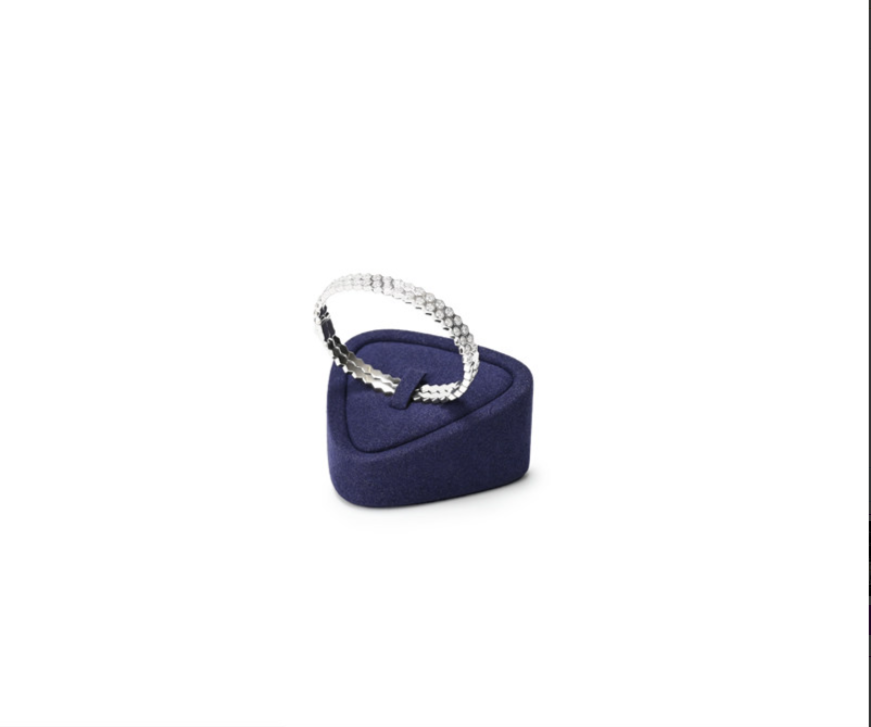 Hot sale Blue Microfiber Jewelry display set:TT470