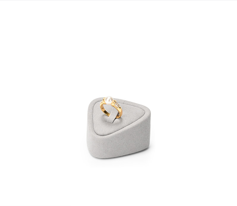 OIRLV Fashion GRAY Microfiber Jewelry display set :TT471
