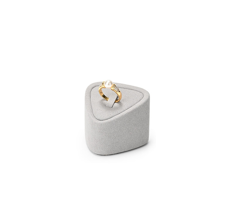 OIRLV Fashion GRAY Microfiber Jewelry display set :TT471