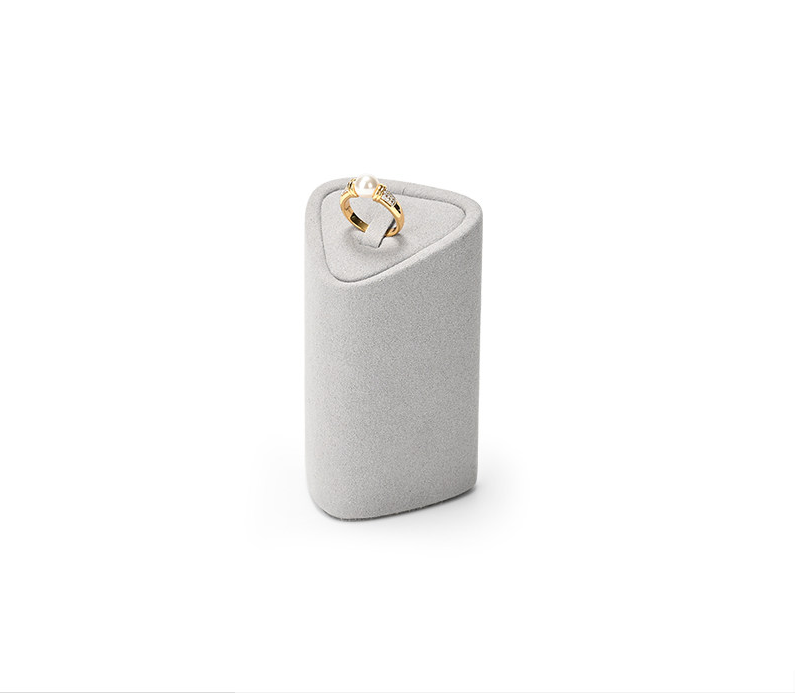 OIRLV Fashion GRAY Microfiber Jewelry display set :TT471