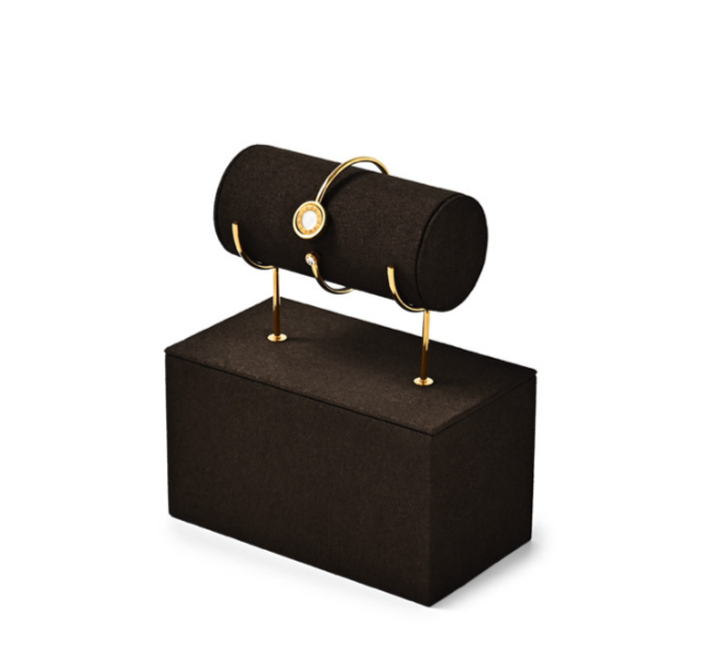 OIRLV Luxury Brown metal Jewelry display set : TT474