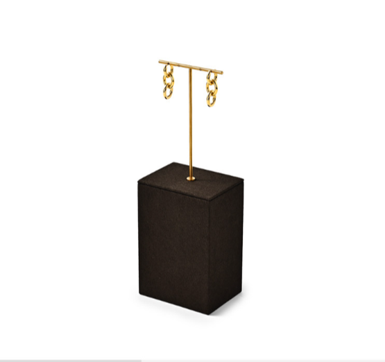 OIRLV Luxury Brown metal Jewelry display set : TT474